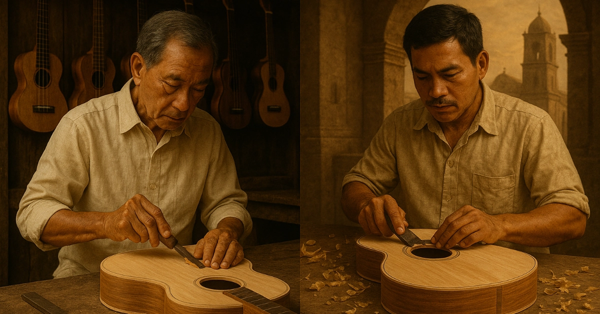 The roots of Philippine guitar making tradition