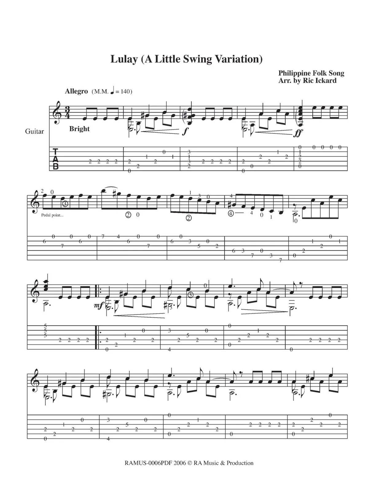 LULAY (A Little Swing Variation)